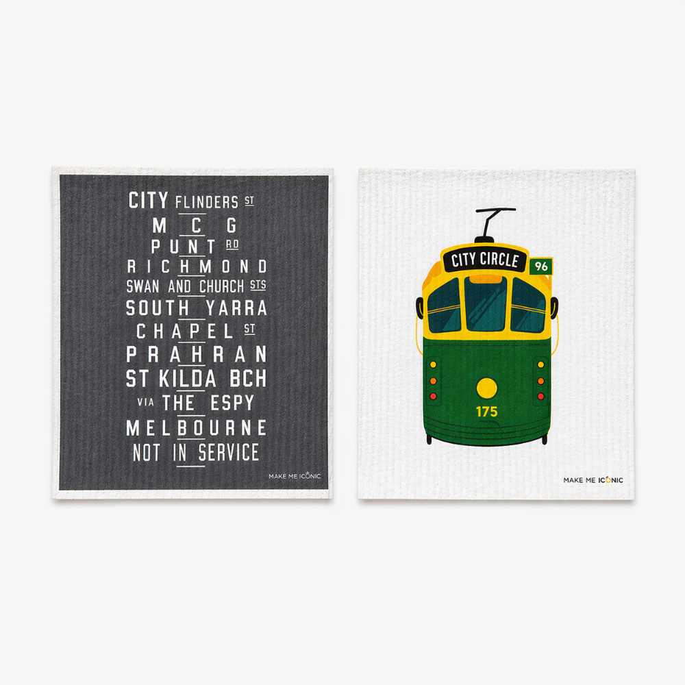 Tram Dish Sponge