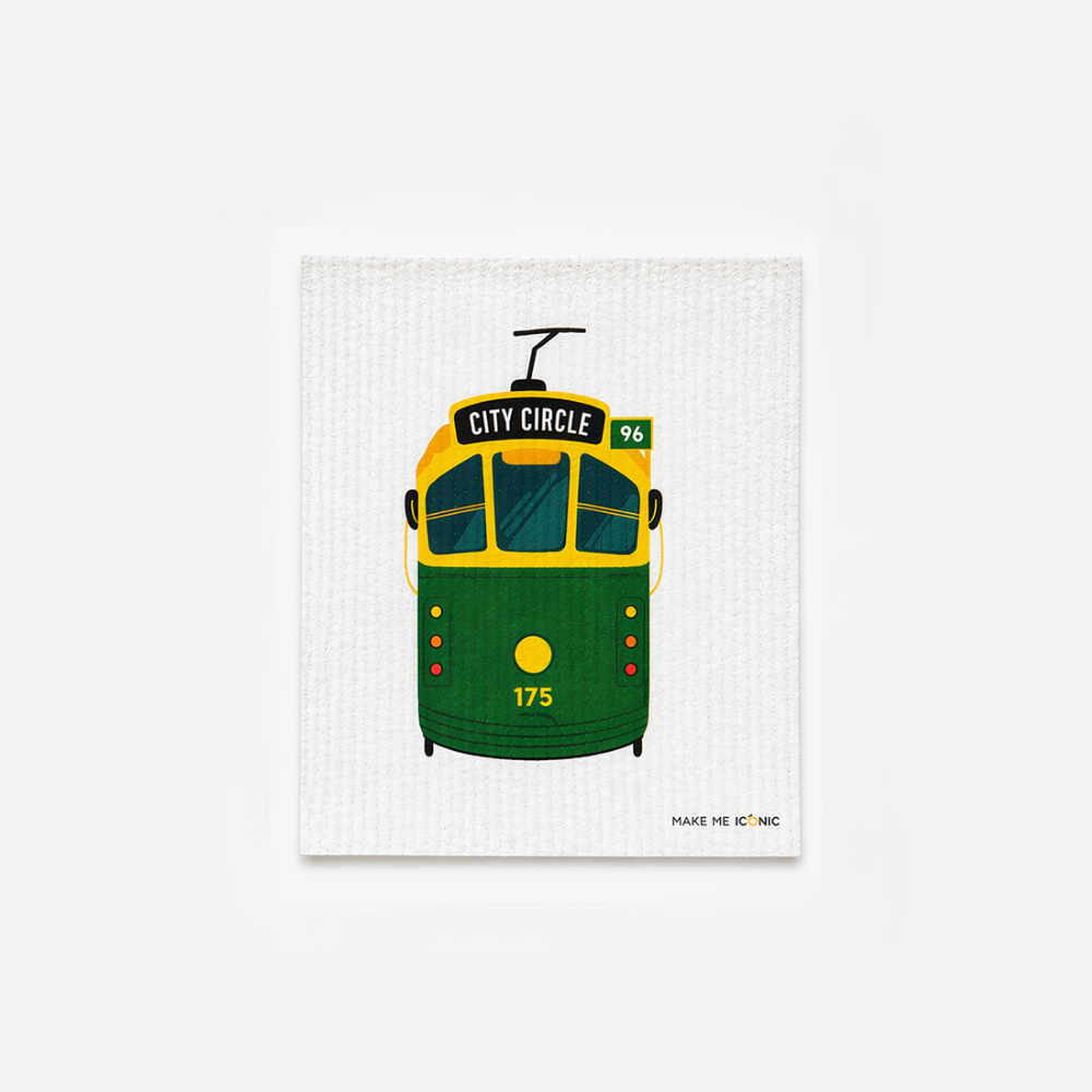 Tram Dish Sponge
