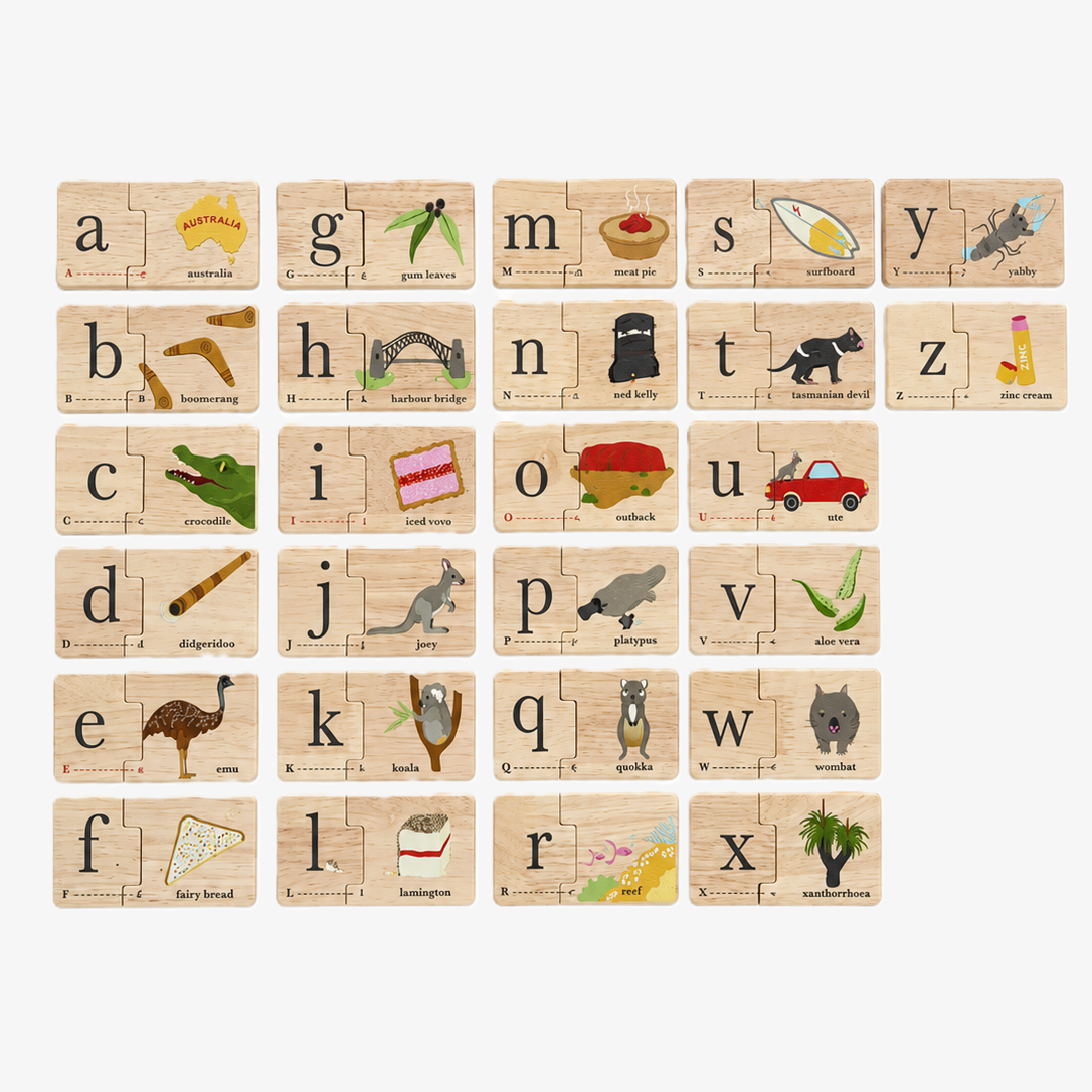 Australian Alphabet Puzzle