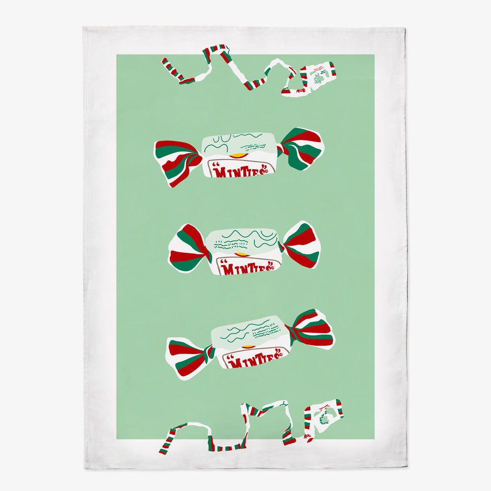 Minties Tea Towel