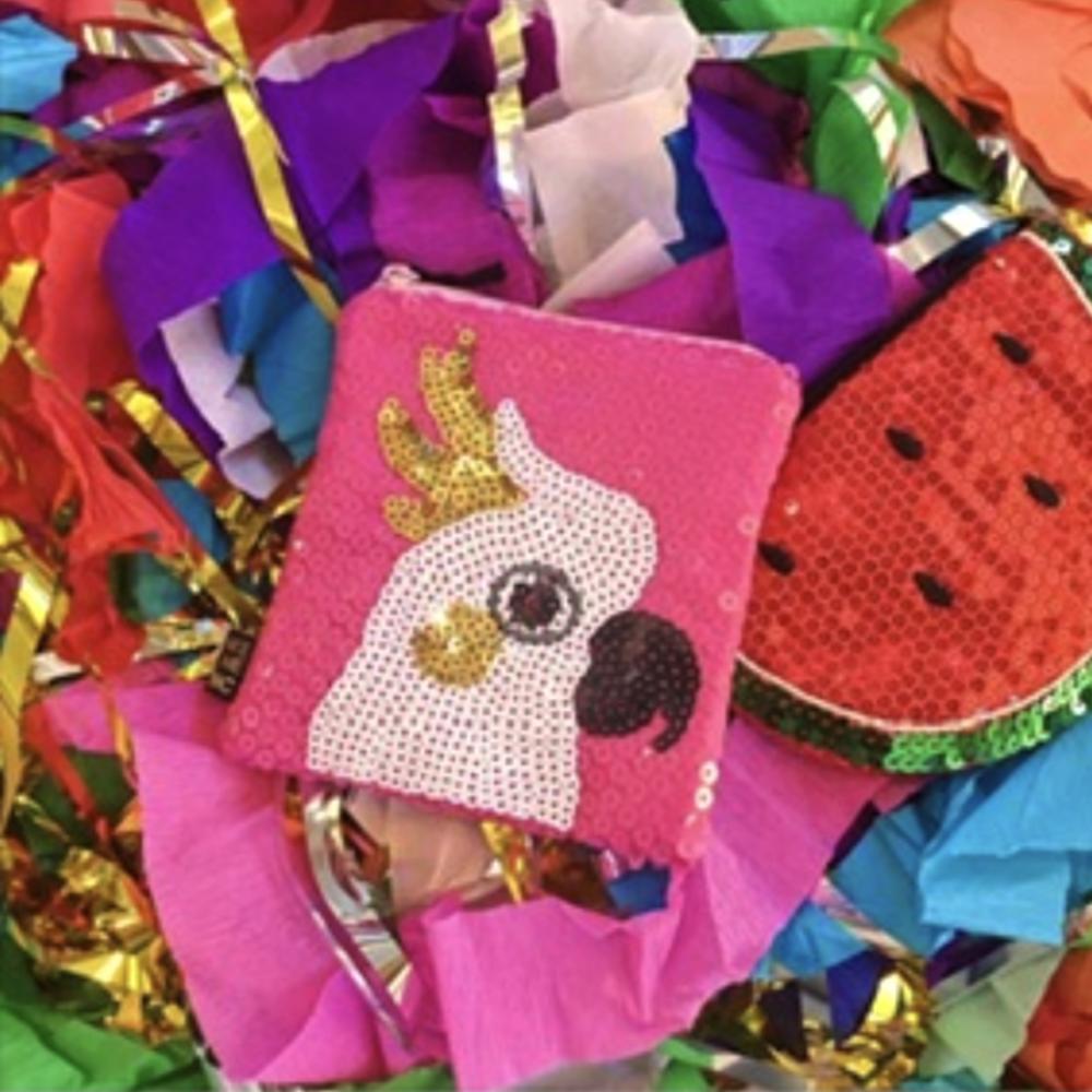 Cockatoo Pocket Purse