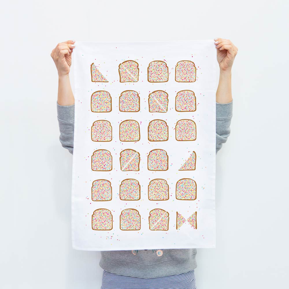 Fairy Bread Tea Towel