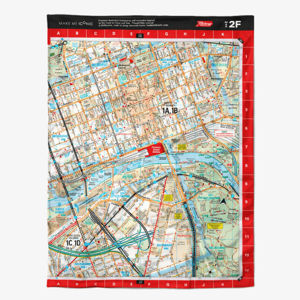 Melway Tea Towel