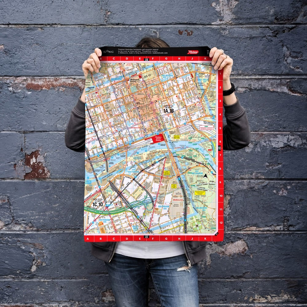 Melway Tea Towel