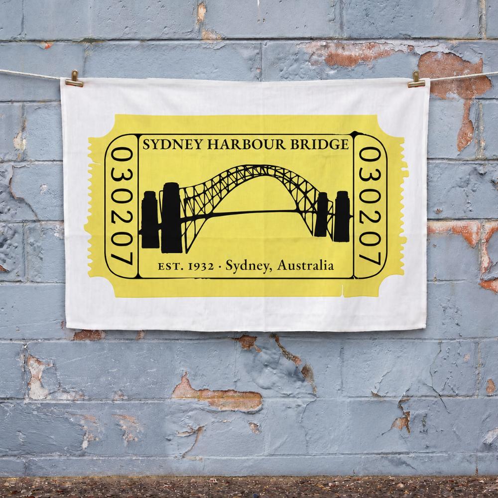 Harbour Bridge Tea Towel