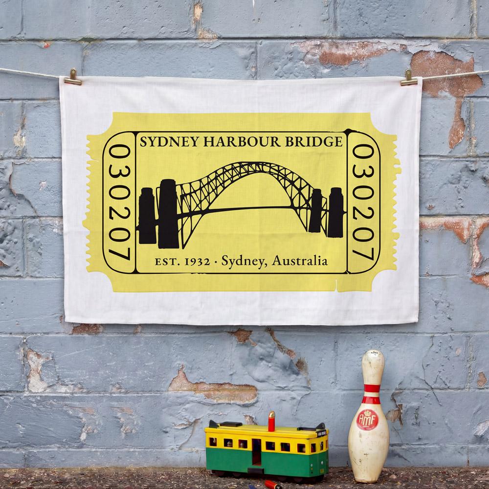 Harbour Bridge Tea Towel