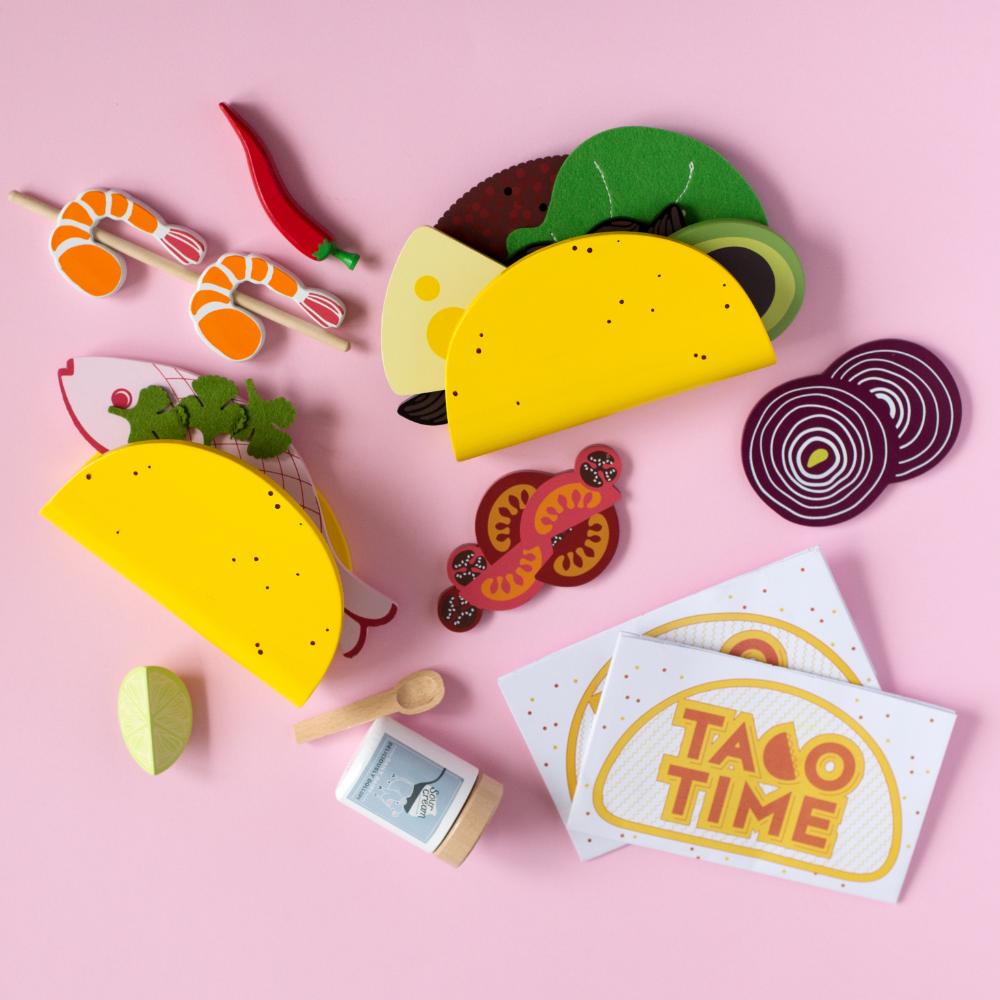 Wooden Taco Kit