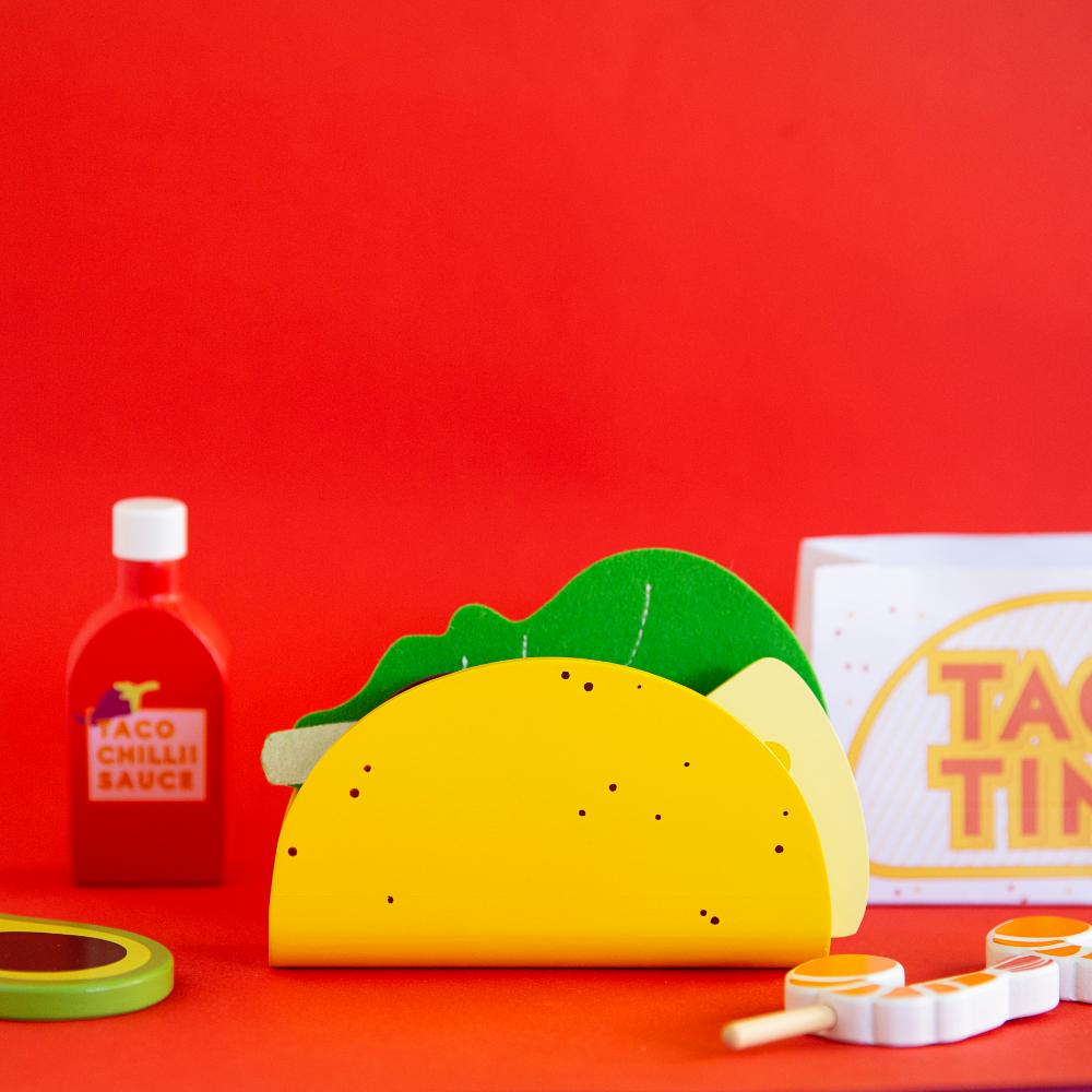 Wooden Taco Kit