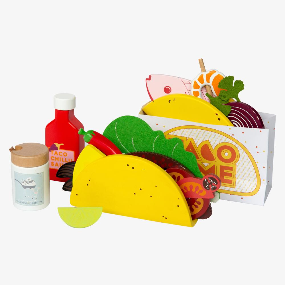 Wooden Taco Kit