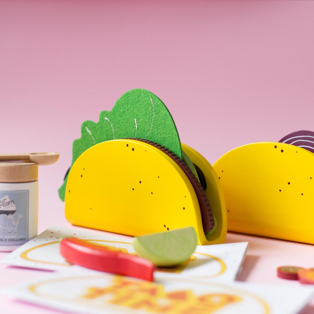 Wooden Taco Kit