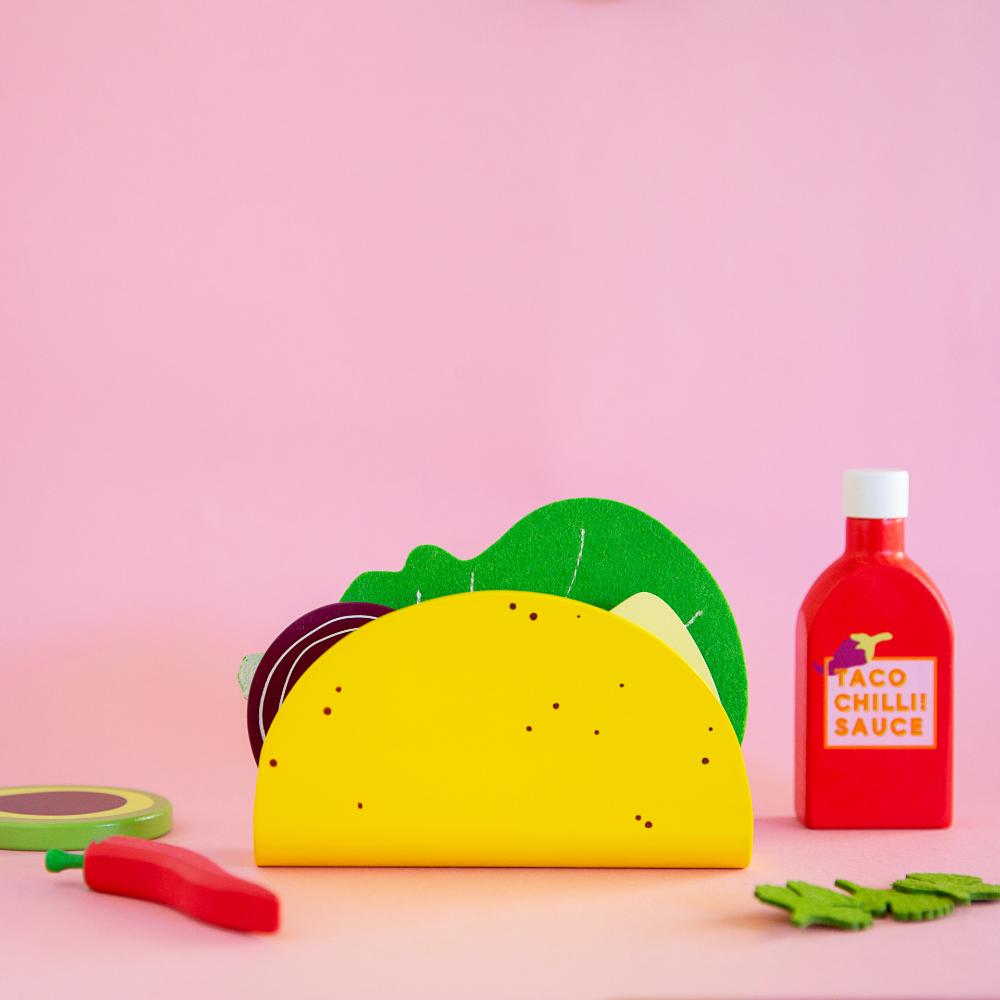 Wooden Taco Kit