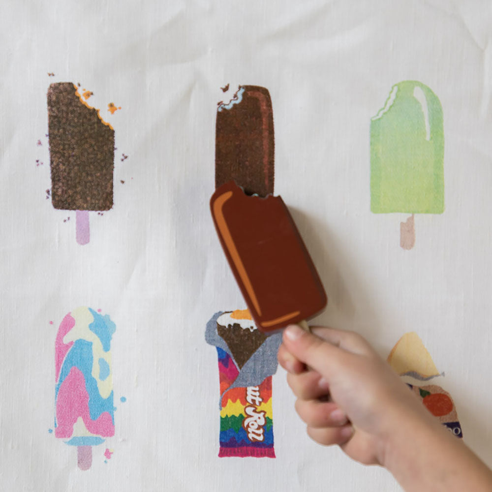 Ice Cream Tea Towel