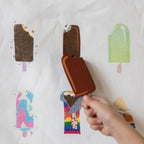 Ice Cream Tea Towel