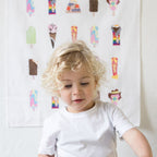 Ice Cream Tea Towel