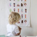 Ice Cream Tea Towel
