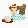 Wooden Ice Cream Set