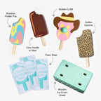 Wooden Ice Cream Set