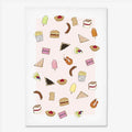 Aussie Foods Tea Towel