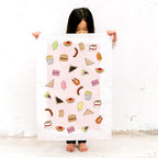 Aussie Foods Tea Towel