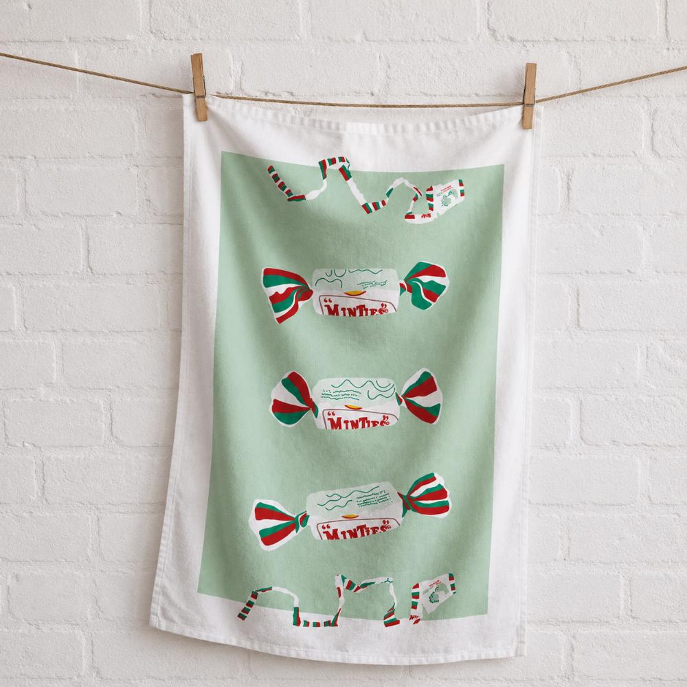 Minties Tea Towel