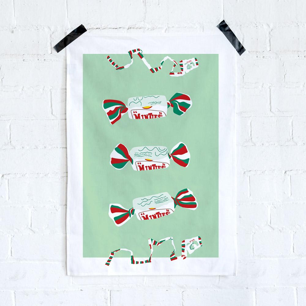 Minties Tea Towel