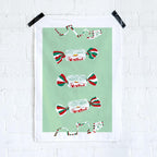 Minties Tea Towel
