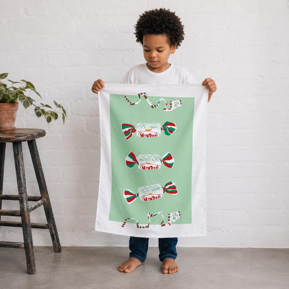 Minties Tea Towel