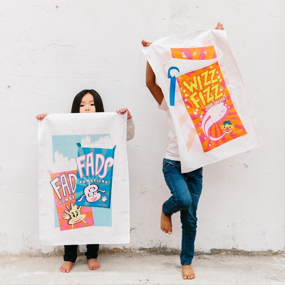 Wizz Fizz Tea Towel