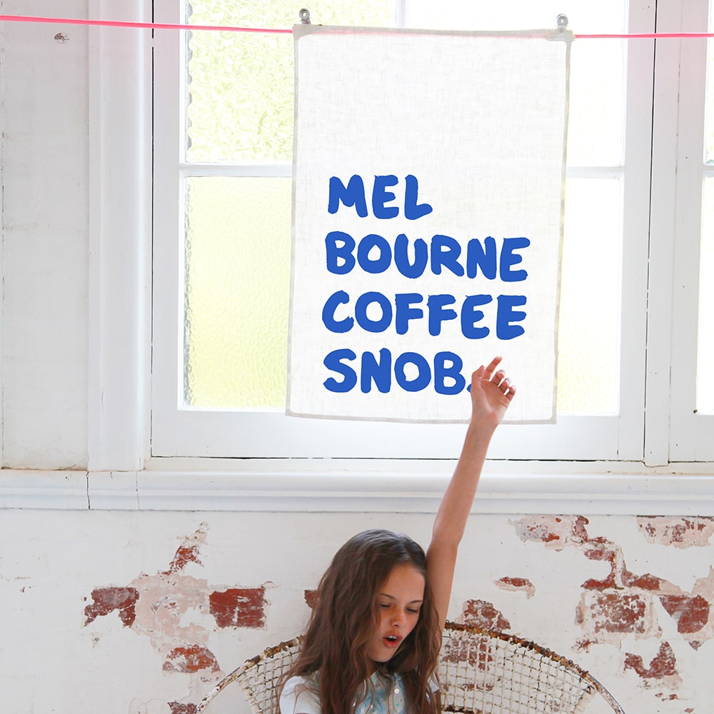Coffee Snob Tea Towel