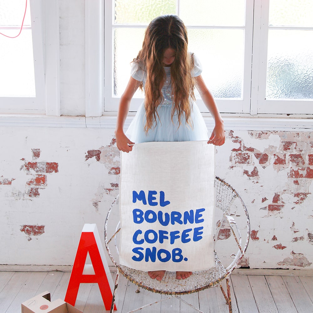 Coffee Snob Tea Towel