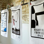 Hook Turn Tea Towel