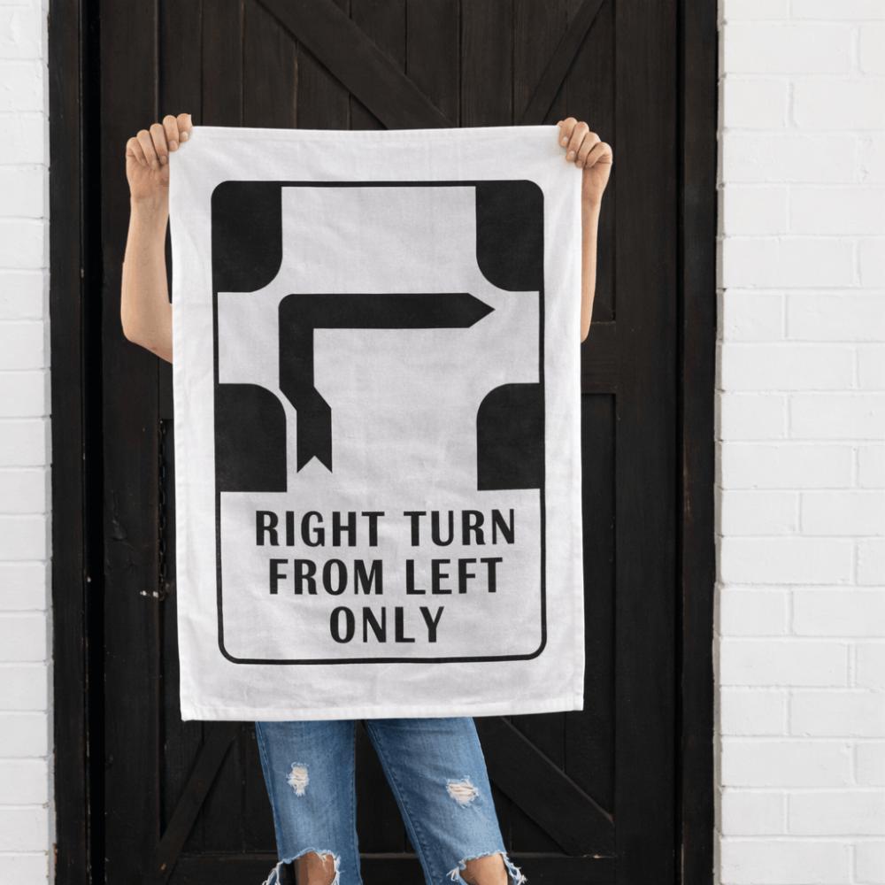 Hook Turn Tea Towel