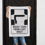 Hook Turn Tea Towel
