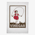 Skipping Girl Tea Towel