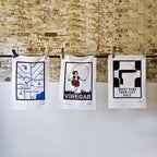 Skipping Girl Tea Towel