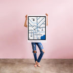 Train Network Tea Towel