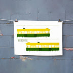 Melbourne Tram Towel