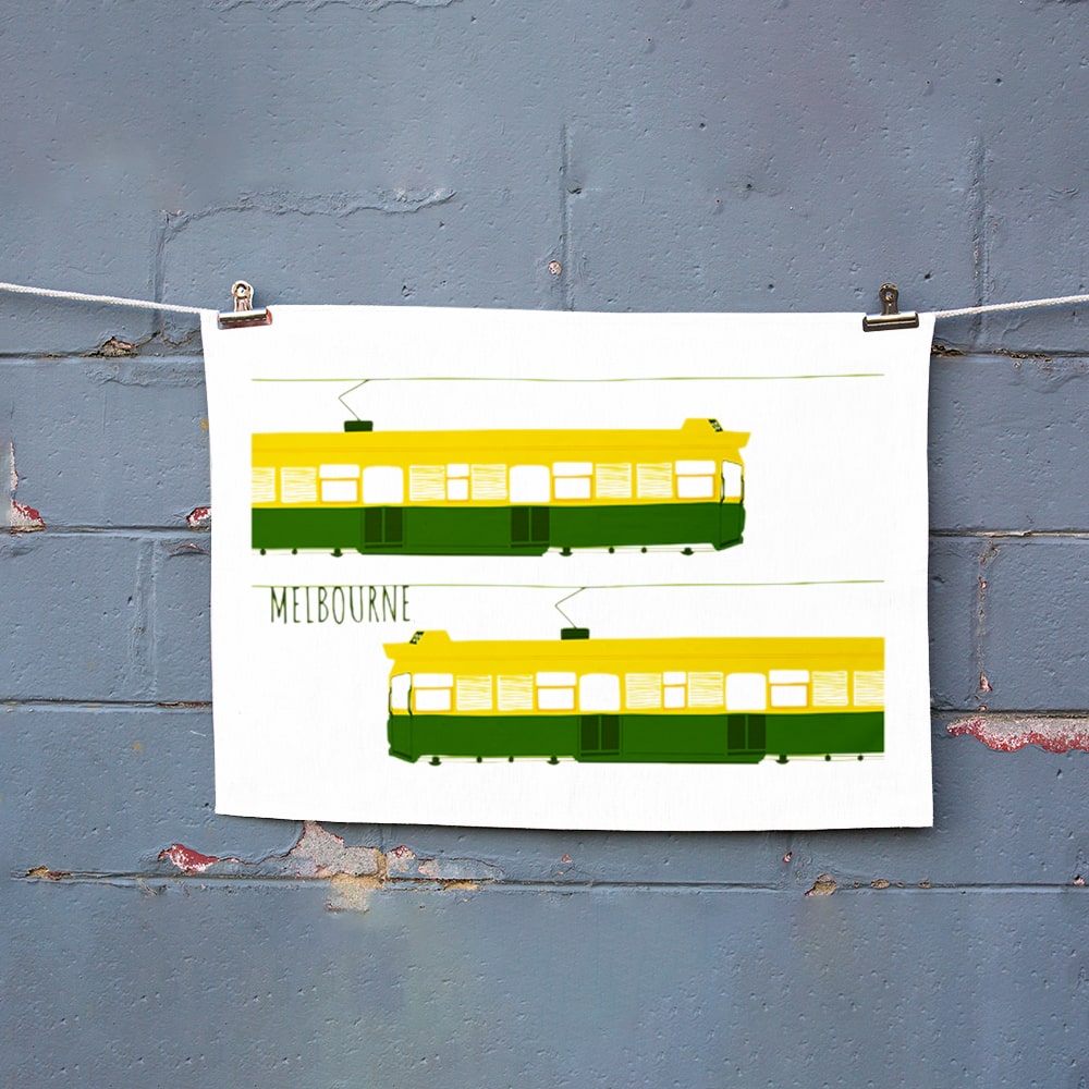 Melbourne Tram Towel
