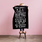 Tram Banner Tea Towel