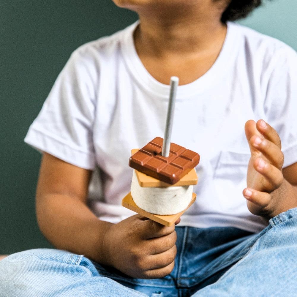 Wooden Campfire Set