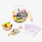 Wooden Candy Jar