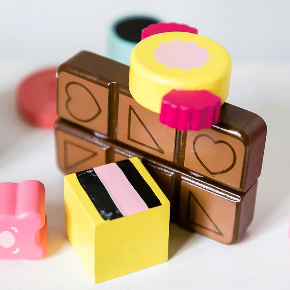 Wooden Candy Jar