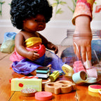 Wooden Candy Jar