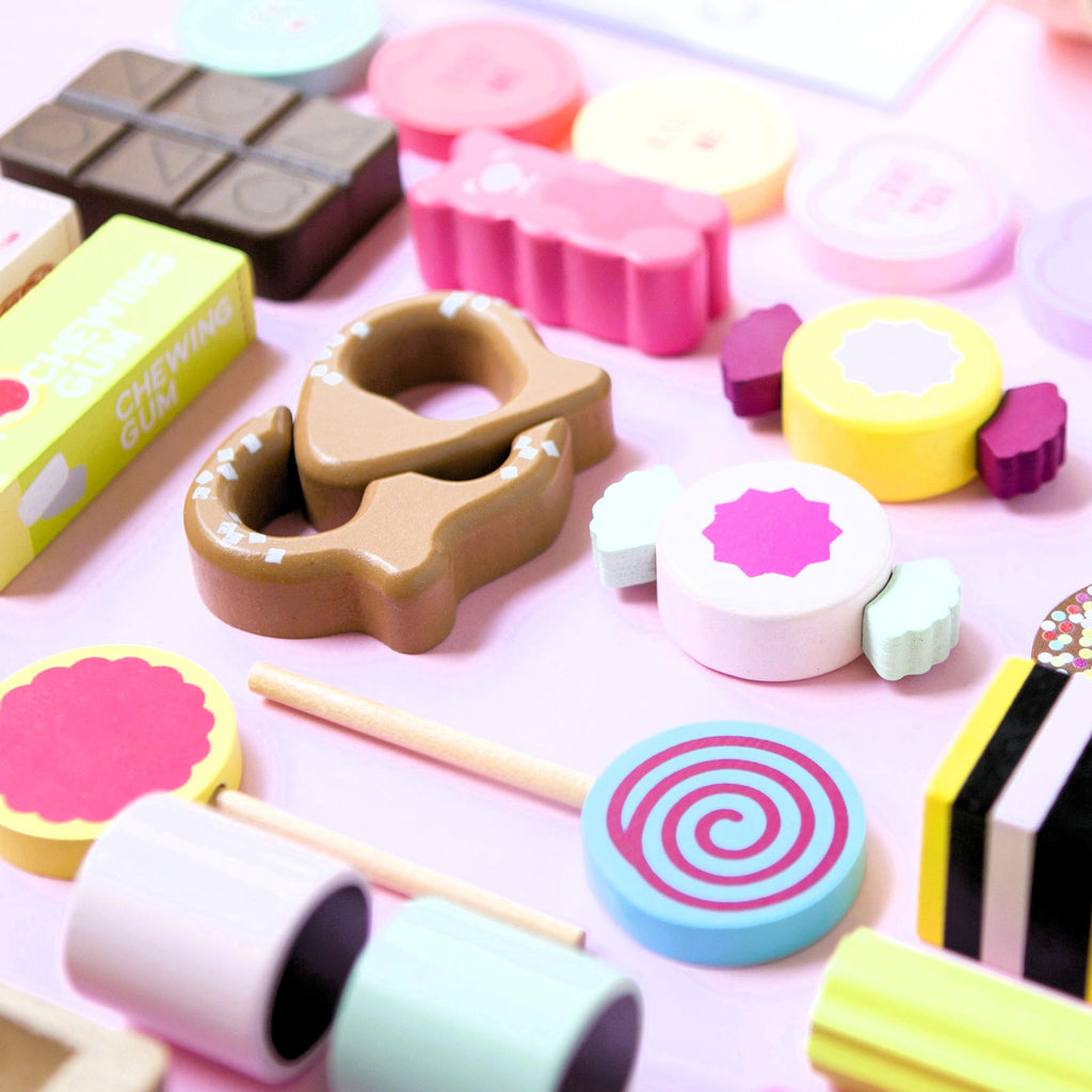 Wooden Candy Jar