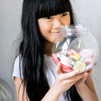 Wooden Candy Jar