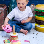 Stacking Burger Toy