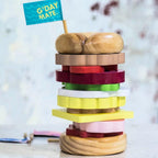 Stacking Burger Toy