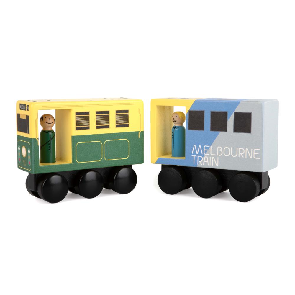 Melbourne Wooden Train