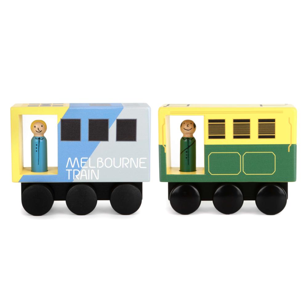 Melbourne Wooden Train