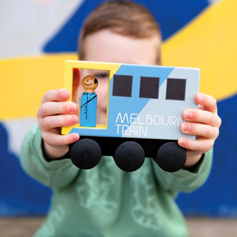 Melbourne Wooden Train